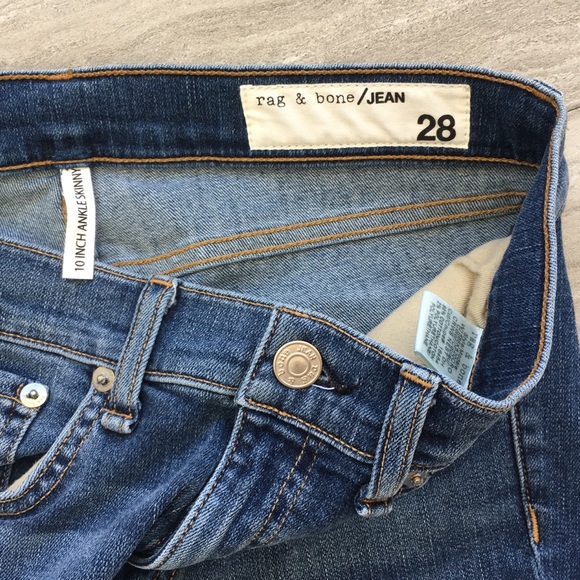 SOLD Rag & Bone Skinny Ankle Jeans! High rise - Picture 3 of 8